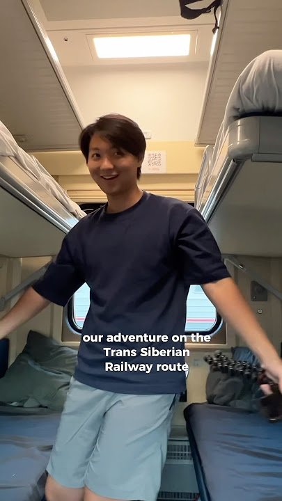 The Russian Trans Siberian Railway 🚂 #shorts