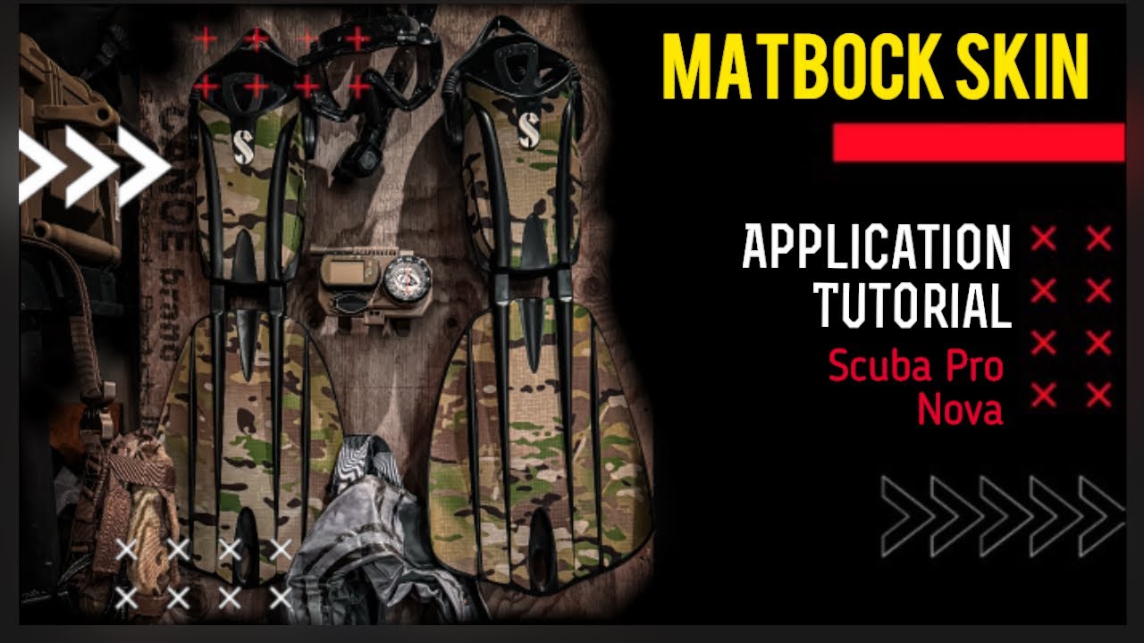 Scuba Pro Fin Glow-Up: How to Apply MATBOCK Custom Skins! - YouTube