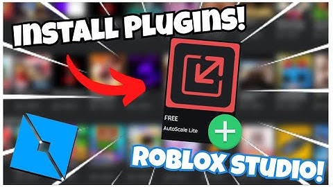 How to install PLUGINS in Roblox Studio! (2024)