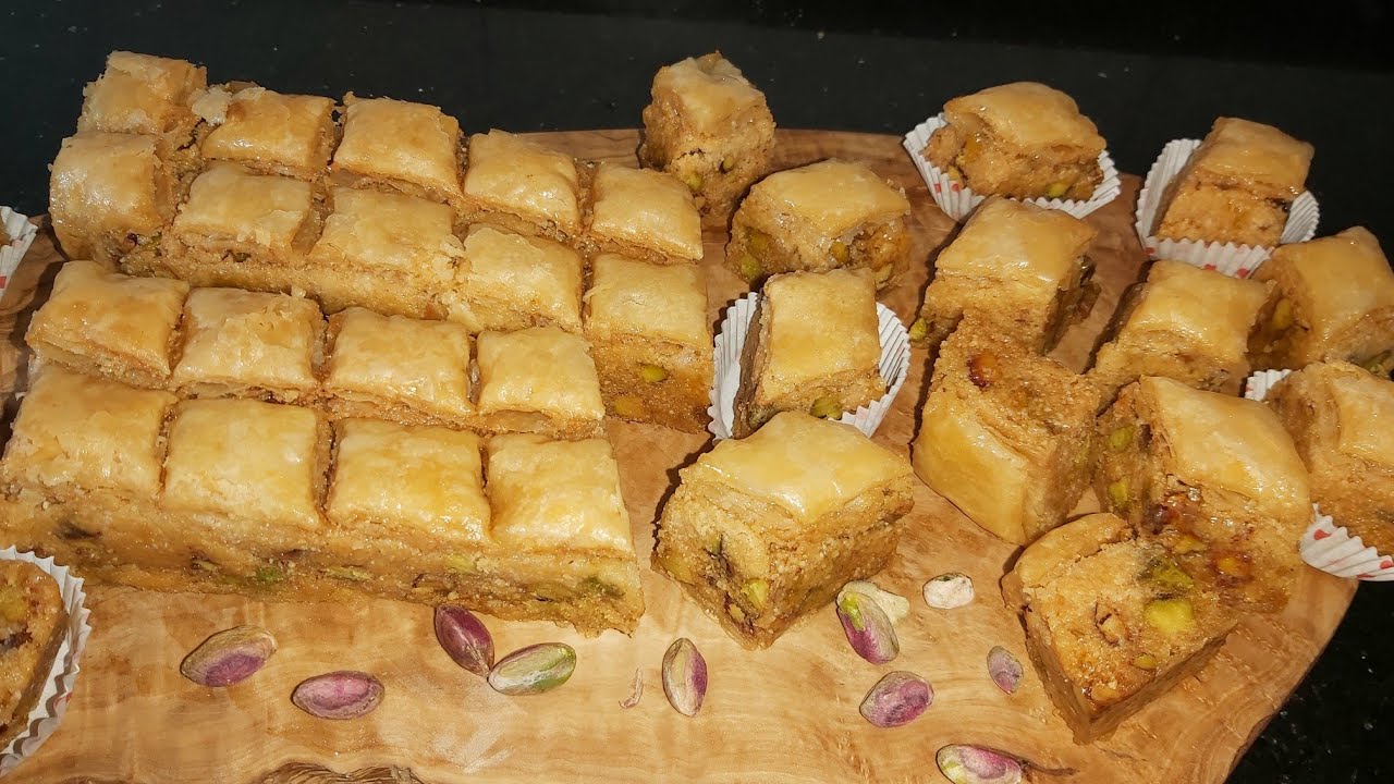 بقلاوة تونسية 🇹🇳 بالفاكية بطريقه مفصلة مع جميع اسرار نجاحها مع تحضير القطر (الشحور)