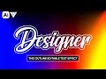 Amazing Text Effect in Adobe Illustrator | 3 Minute Easy Tutorial | Zakki Graphics