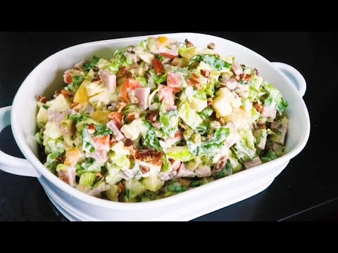 Video: Ensalada De Pavo