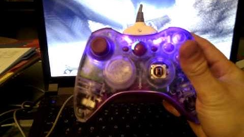 purple xbox 360 controller rumble LED mod