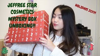 Jeffree Star Cosmetics Mystery Box Unboxing (Holidays 2019)