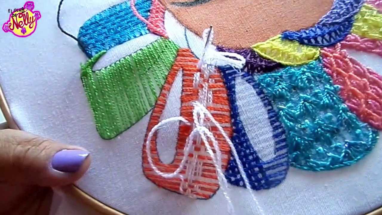 FRIDA BORDADA MODELO 2  (LISTON 3)