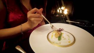 Joel Robuchon - only 3 star Michelin restaurant | top of menu in Las Vegas  🍽 ✨