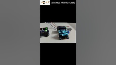 OLED interfacing with Arduino  || Engineering Project || Final Year Project || Embedded Project ||