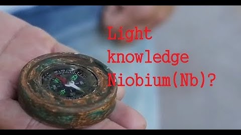 The Niobium(Nb) Information, history : Welding rod