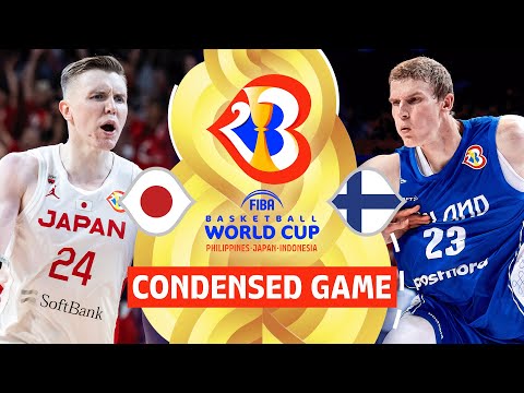 Japan 🇯🇵 vs Finland 🇫🇮 | Condensed Game | FIBA Basketball World Cup 2023