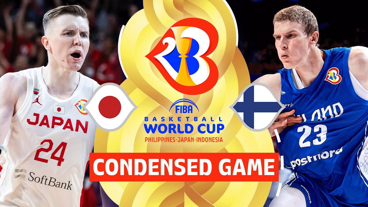 Japan 🇯🇵 vs Finland 🇫🇮 Full Game Highlights - FIBA Basketball World Cup 2023