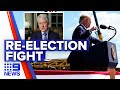 Trump ramps up campaign as Bill Clinton criticises his leadership | 9 News Australia