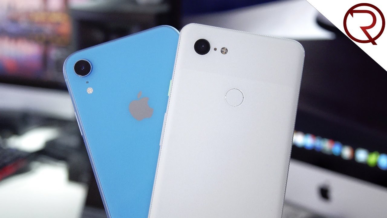 Google Pixel 3 XL und iPhone XR - Kamera-Test!