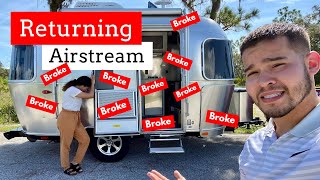 10 Things that broke on our airstream during our 5 month trip