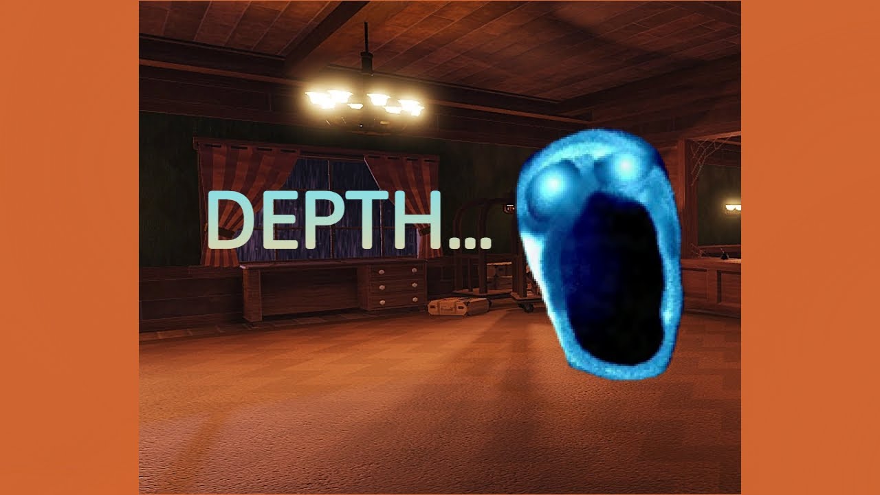 I Got Jumpscared by DEPTH in DOORS (Roblox DOORS) YouTube