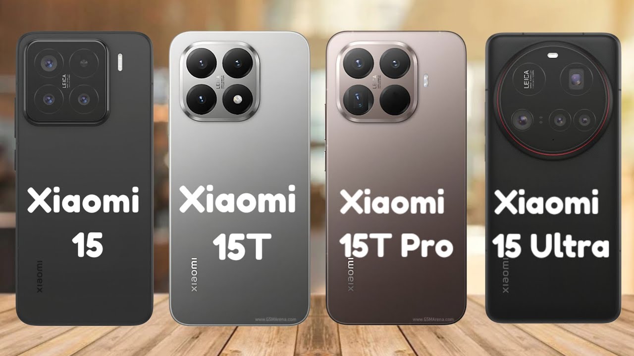 Xiaomi 15 vs Xiaomi 15T vs Xiaomi 15T Pro vs Xiaomi 15 Ultra