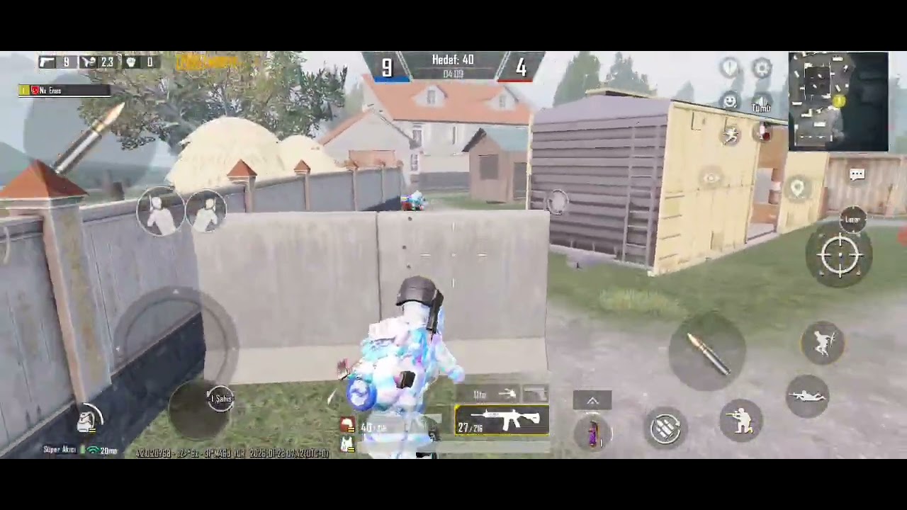 TAKİPÇİMLE VS ATTIK 2#pubgmobile #ytdayibenionecikarnolur 