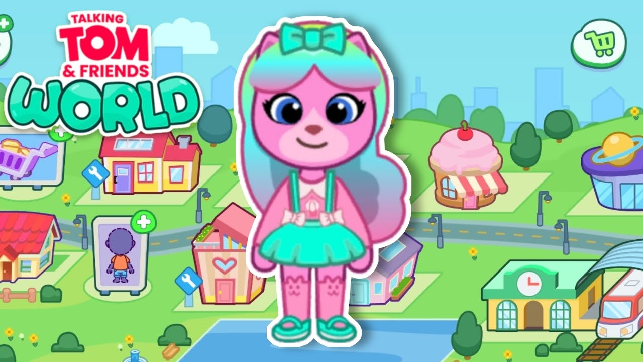 🧁💖 Talking Tom & Friends: World | Новые наряды, новые локации и новый дом | НОВОЕ ОБНОВЛЕНИЕ 💖🏠