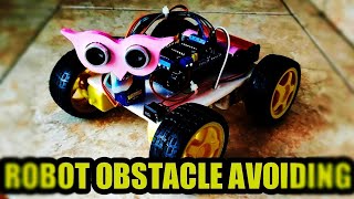 Cara Membuat Robot Halang Rintang 4 WD ! Arduino Cara Membuat Robot Halang Rintang 4 WD ! Arduino