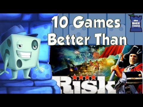 10 Games Better Than Risk - with Tom Vasel