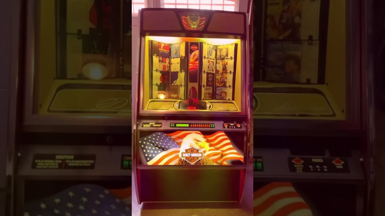 Rare Harley-Davidson Dealership Exclusive Rock-Ola CD Jukebox 