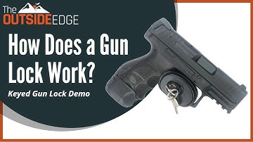 How Does a Gun Lock Work? - Keyed Gun Lock Demo