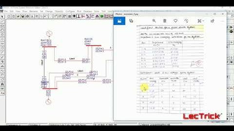 load flow analysis of power system using Mipower |