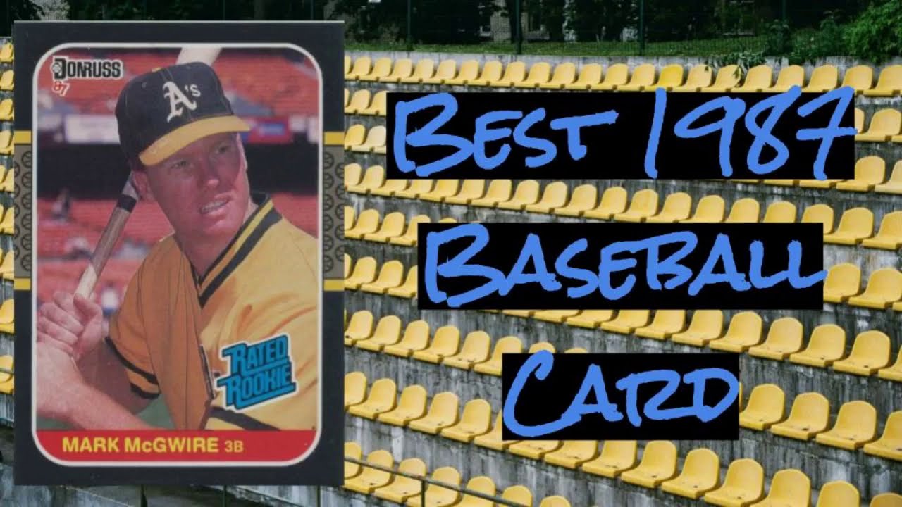 The Best Baseball Card of 1987 Was the Perfect Marriage of Power 