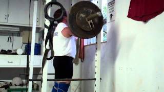 275x3 front squat with 5 second pause