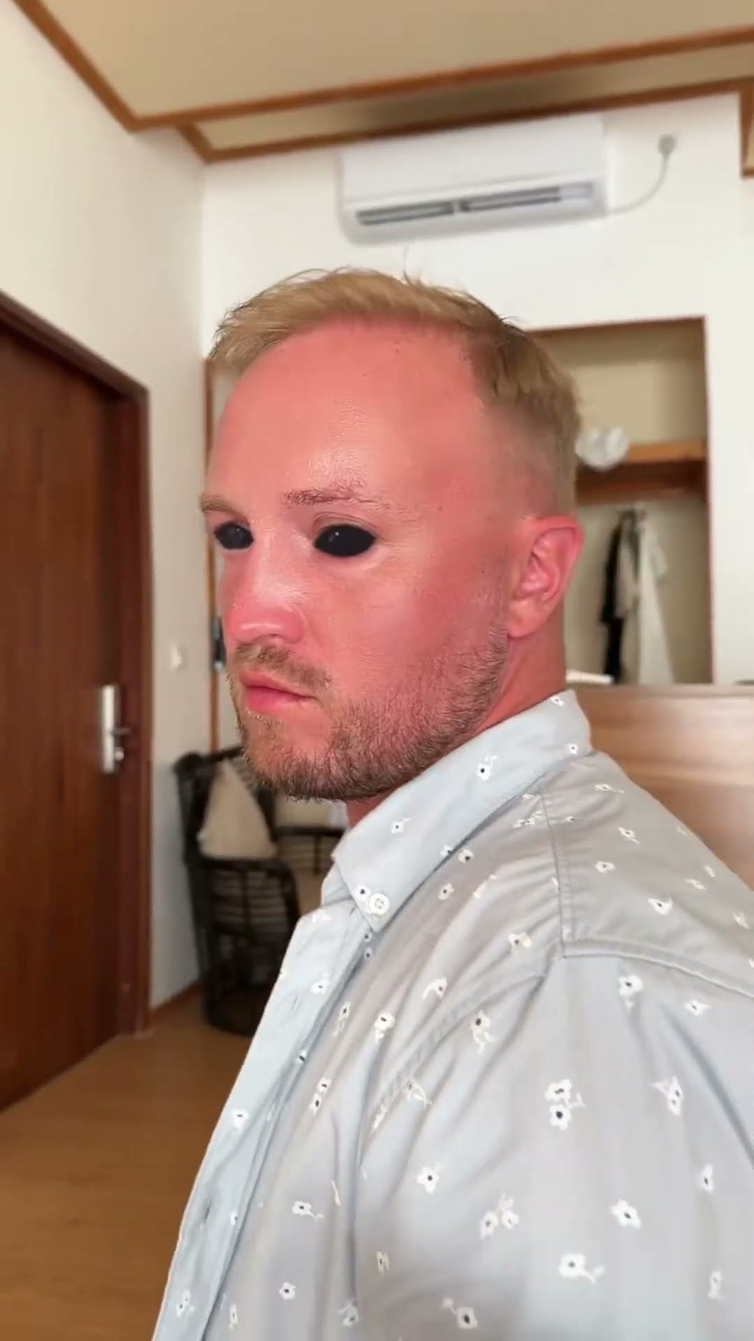 When you decided to scare your husband