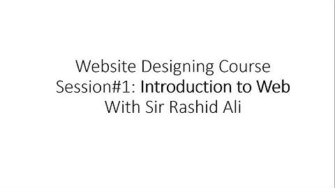HTML5 video tutorial  2 | getting started with HTML5  in urdu hindi | web design course #rsoft