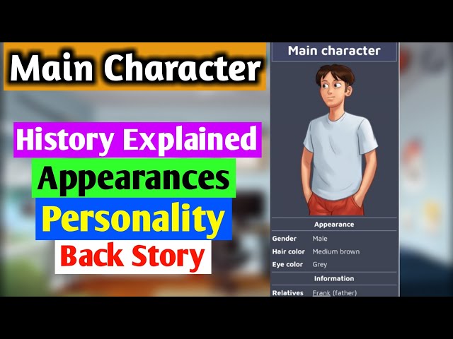 Summertime Saga Main Character Explained ||  Character Explanation Series by Madd Jumbo class=