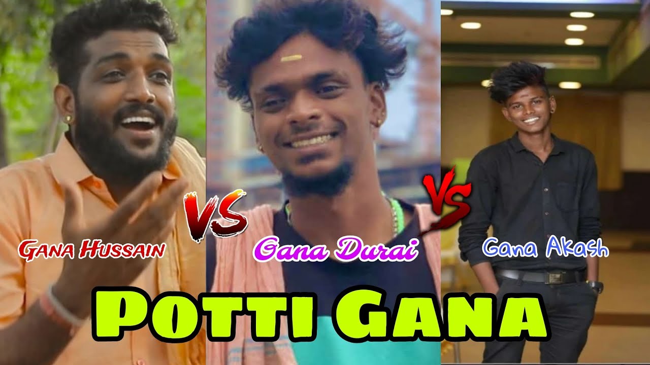 Gana Hussain VS Gana Durai VS Gana Akash  potti gana  trending  Autobom media