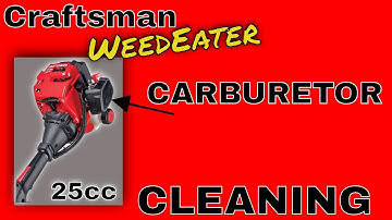 How To: Clean a Clogged Carburetor on a 2 Cycle 25cc (Weed Eater, Weed Wacker, String Trimmer)