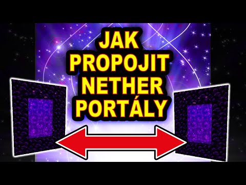 JAK PROPOJIT (SPÁROVAT) NETHER PORTÁLY / TUTORIAL  | Gala (CZ/SK)