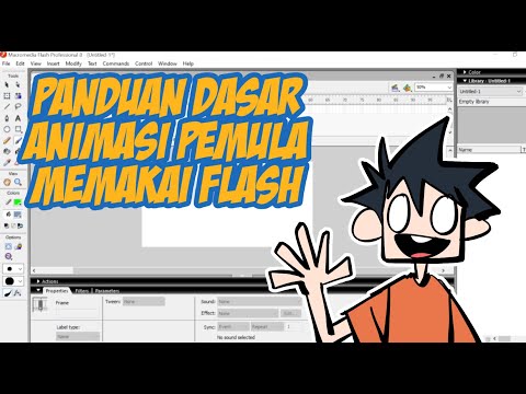 PANDUAN DASAR ANIMASI PEMULA MEMAKAI FLASH #ANIMASISANTAIUHUK