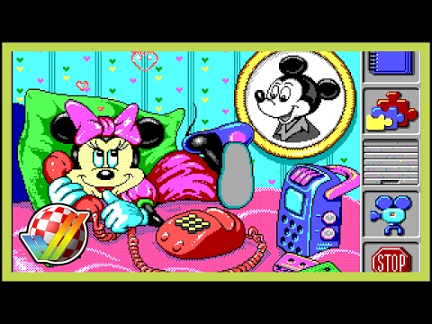 Amiga Longplay [167] Mickey's Jigsaw Puzzles