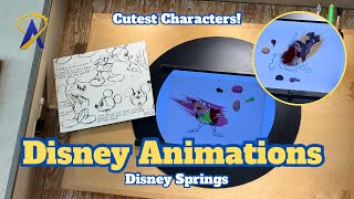 Disney Character Animation at Disney Springs 🎨