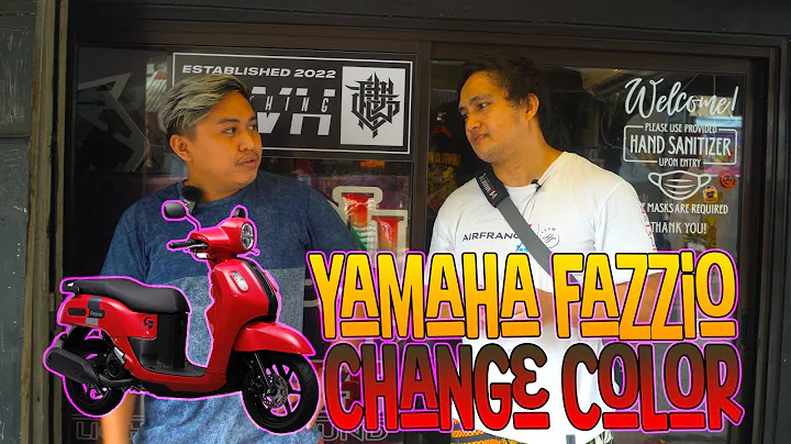 Yamaha FAZZIO Change Color