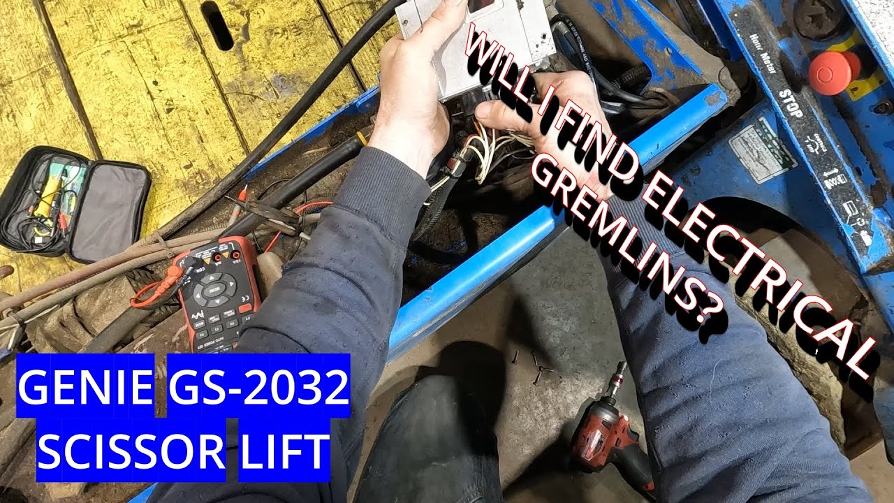 GENIE GS-2032 SCISSOR LIFT ELECTRICAL ISSUES. CAN I FIX IT?