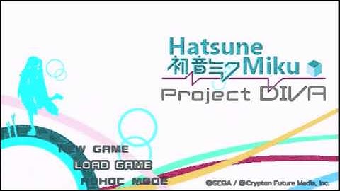 [PSP]Hatsune Miku Project Diva - Mainmenu SoundTrack [Extended]