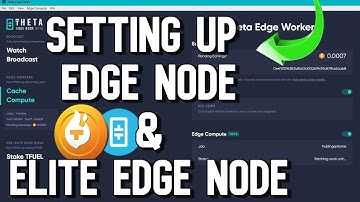How to set up a Theta edge Node, Theta elite edge node, and a theta wallet