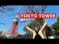 Tokyo tower  is it worth it i take you with me to see day to night views of tokyo
