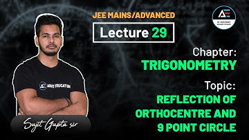 Reflection of Orthocentre around sides(with proof) II Nine Point Circle II By Sujit Sir