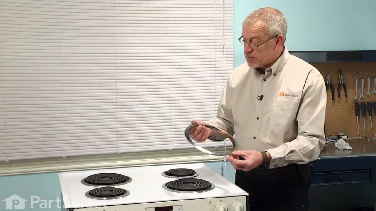 Range/Stove/Oven Repair Replacing the 8" Trim Ring (GE Part