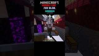 WARDEN BİZİ MAHVETTİ! 100 Gün TEK BLOKTA Hayatta Kalmak! #minecraft100gün #tekblok