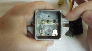 Inside Briggs & Stratton Failed 3 Wire Voltage Regulator