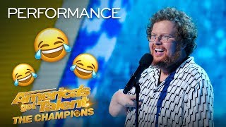 Comedian Ryan Niemiller Delivers His FUNNIEST Stand-Up YET! - America's Got Talent: The Champions