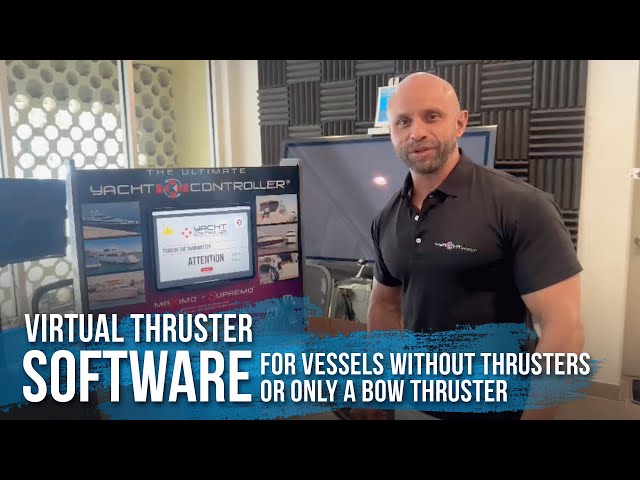 Yacht Controller's® Virtual Thruster for boats w/o Thrusters or only a Bow Thruster | Patent Pending