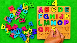 ABC Puzzle Challenge 🧩 | Find the Hidden Alphabet Letters | Kids Learning Video | Part 84