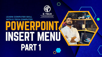 How to use Insert Tab in MS Power Point | MS PowerPoint Insert Menu Part 1